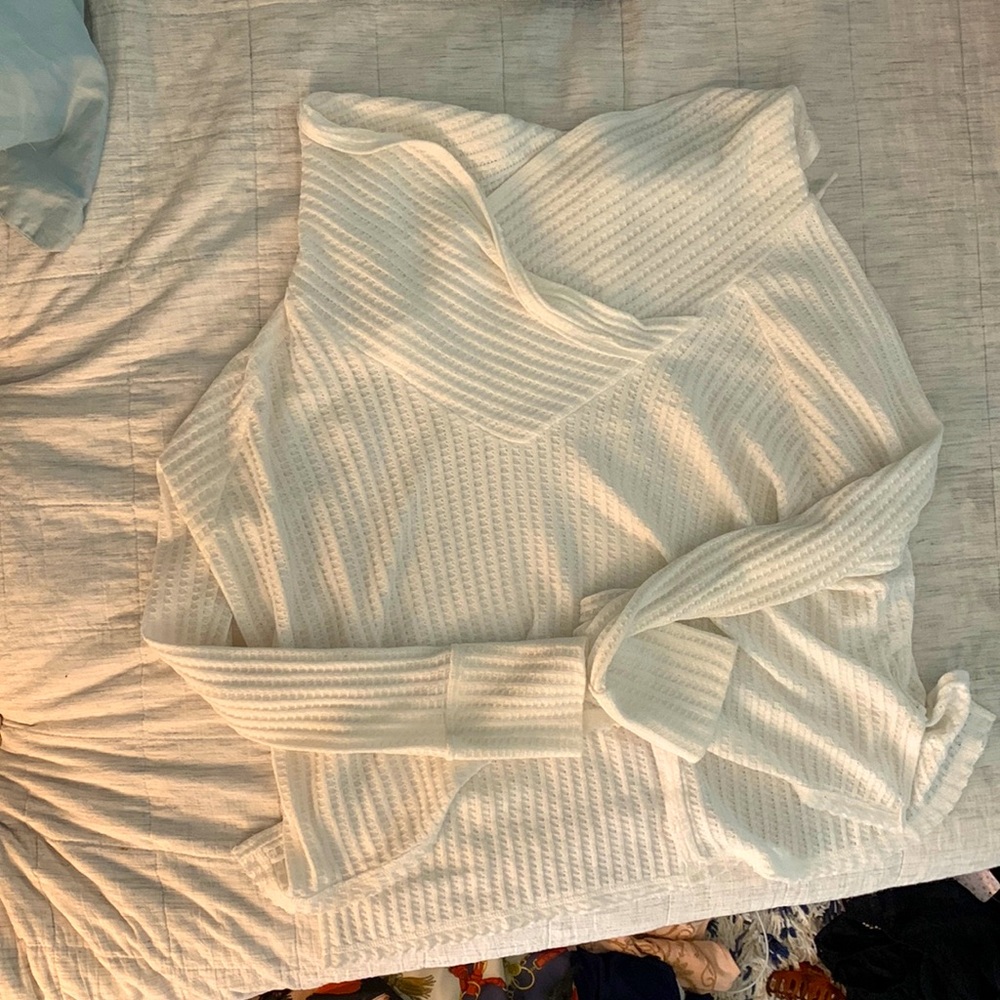 We The People white sweater in a size small